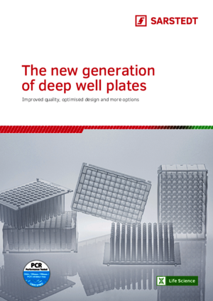 Flyer new generation of deep well plates