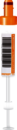 S-Monovette® Heparina de lítio LH, 4,9 ml, tampa laranja, (CxØ): 90 x 13 mm, com etiqueta de plástico pré-codificado, Pré-código de barras com intervalo de número exclusivo de 8 dígitos e prefixo de 3 dígitos