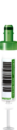 S-Monovette® Citrato 9NC 0.106 mol/l 3,2%, 2,9 ml, tampa verde, (CxØ): 65 x 13 mm, com etiqueta de plástico pré-codificado, Pré-código de barras com intervalo de número exclusivo de 8 dígitos e prefixo de 3 dígitos