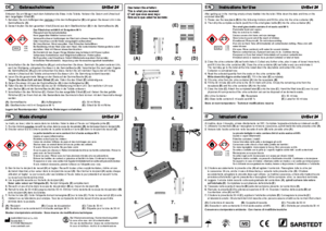 Instructions for use UriSet 24 with acetic acid