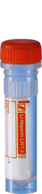 Micro sample tube Lithium heparin LH, 1.3 ml, screw cap, EU