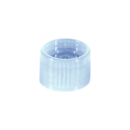 Tampa de rosca, transparente, adequado para tubos Ø 15,3 mm
