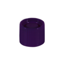 Schraubverschluss, lila, passend für Röhren Ø 16-16,5 mm