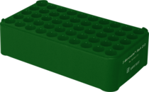 Block Rack D13, Ø da abertura: 13 mm, 5 x 10, verde